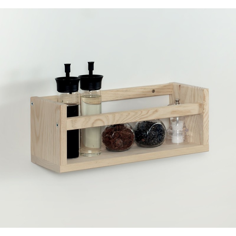 Rack für Kiefernholz Gewürze 40cm