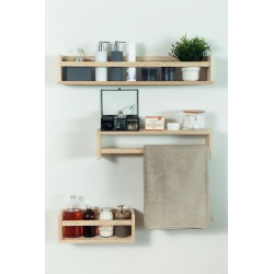 Rack für Kiefernholz Gewürze 60cm