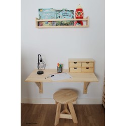 Rack für Kiefernholz Gewürze 60cm