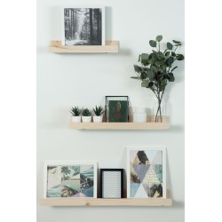 Rack für Kiefernholz Gewürze 40cm