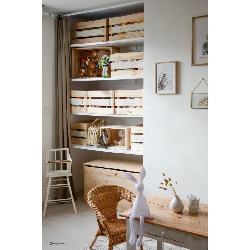 Kleine Homekasten-Holzkiefer und stapelbare Kiefer