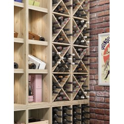 Accessoire Aspa Kiefernholz für modulare Regale
