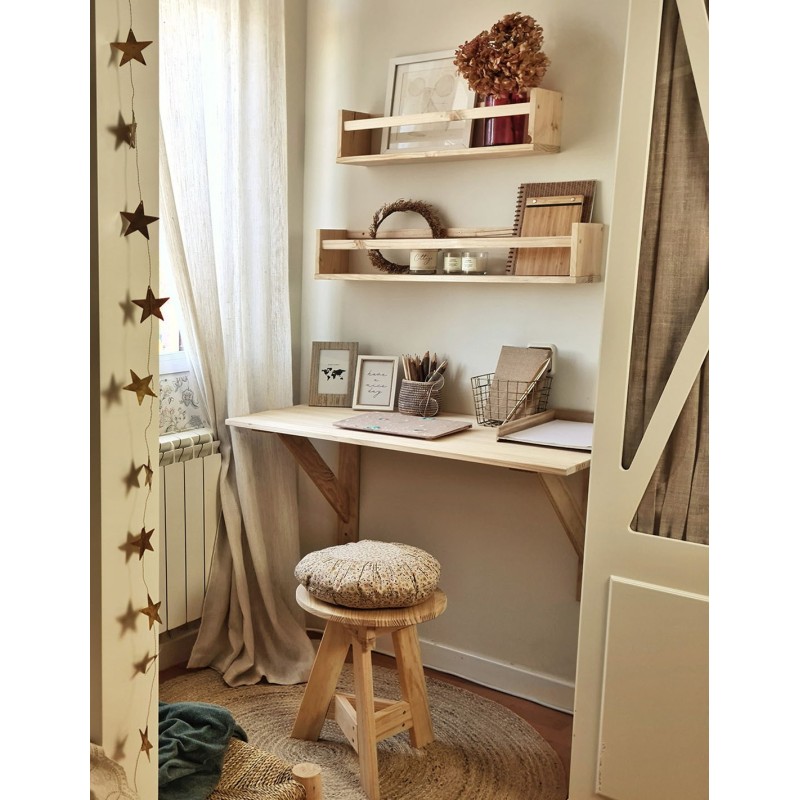 Rack für 80 cm Kiefer-Holzgewürze