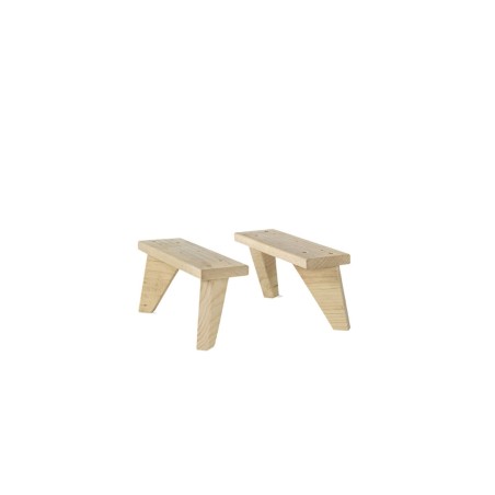 2-Bein-Kieferkiefer-Feststoff 13,5 cm hoch