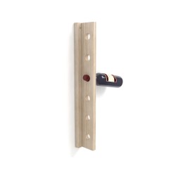Kiefernholzwandflasche Rack für 6 Flaschen