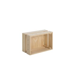 Kleine Homekasten-Holzkiefer und stapelbare Kiefer