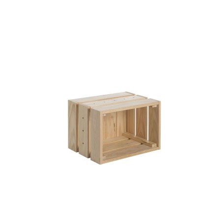 Mittlere Homebox-Kiefer holzgemacht und stapelbar
