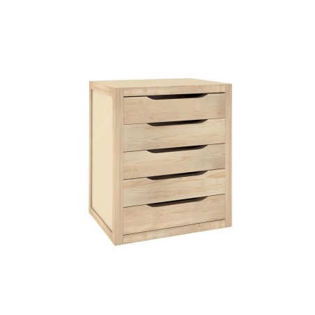 5-schubladen Holzschublade aus Holz