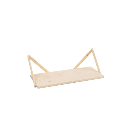 Massives Holzweitbild von Kiefer 21x62x26 cm