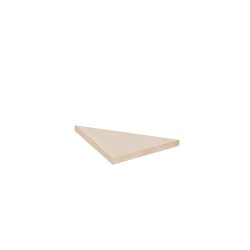 Gelehrter und dreieckiger Kiefer-Holz-Rack 25x25 cm