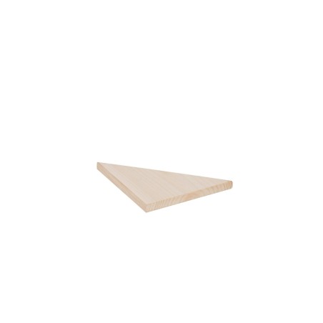 Gelehrter und dreieckiger Kiefer-Holz-Rack 25x25 cm