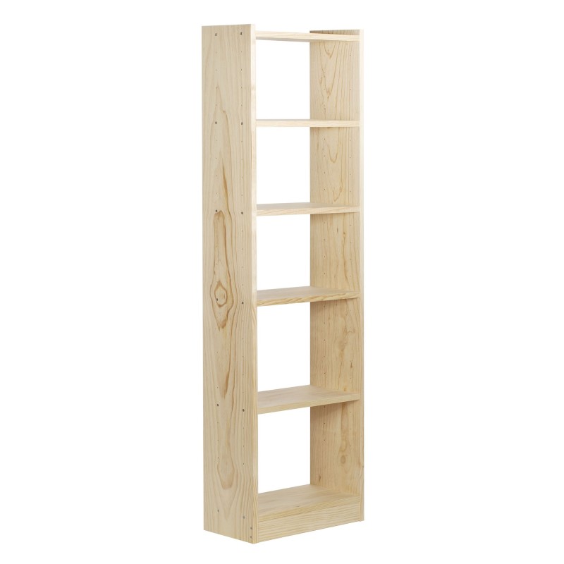 6 Regal-Kiefernholz-Gala-Regal 50 cm breit