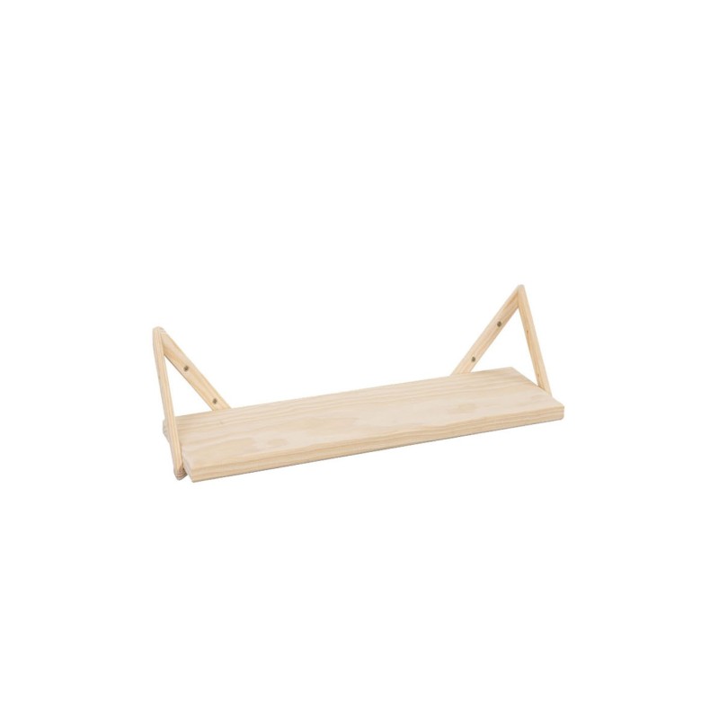 Rack aus Massivholz von Kiefer 15x62x18 cm