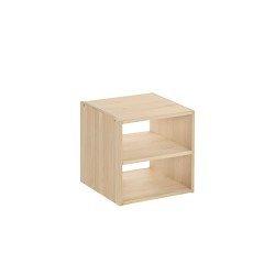 Eimer-Regale mit Kiefernholz